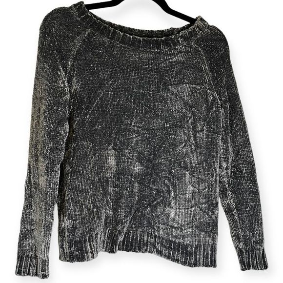 G.H. Bass Gray Charcoal SUPER SOFT Pullover Sweater XS - Picture 1 of 3